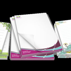 Notepads Single Sided COLOUR
