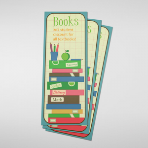 Uncoated Bookmarks