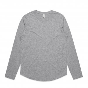 Wo's Curve L/S Tee - 4055
