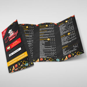 DL Folded Brochures - 6 Page Foldout