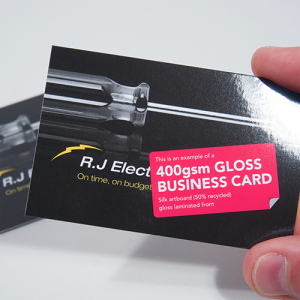 Luxury Gloss Laminated Business Cards