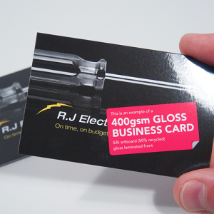 Fabu-Gloss Business Cards