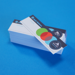 400gsm Matt Lam Mini Business Cards