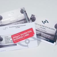350gsm Foil Business Cards