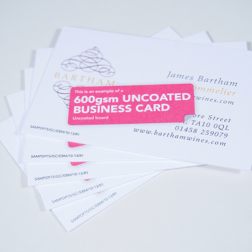 600gsm Uncoated Business Cards Ofmg