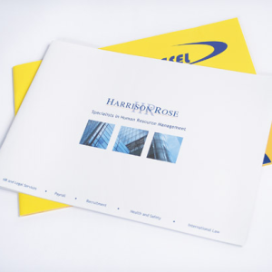 A4 Landscape Booklets : 170gsm Silk