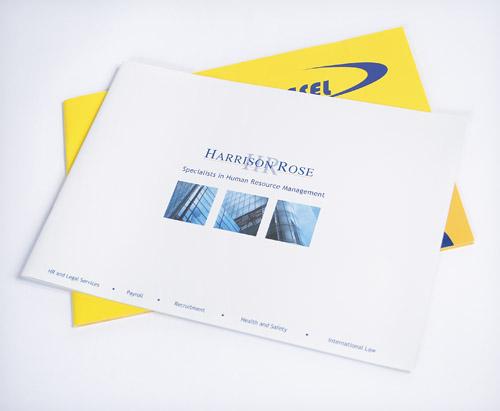A4 Landscape Booklets 170gsm Silk, A4 Landscape Booklet Printing