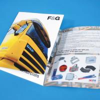 400gsm Matt Laminated + Spot UV 3-Panel A4 Folders