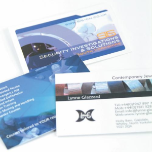 Gloss Laminated Business Cards