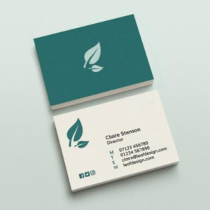 400gsm Uncoated Business Cards