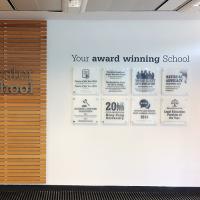 White & Clear Acrylic Boards & Signs