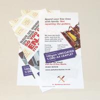 100gsm Uncoated Leaflets