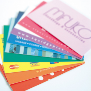 400gsm Silk Business Cards