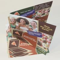 100gsm Uncoated Folded Leaflets