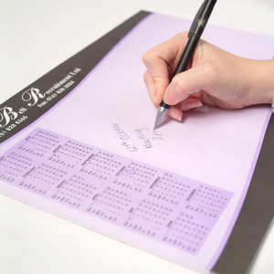 Glued Notepads