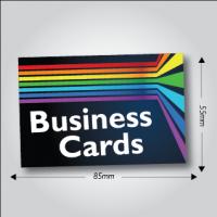 350gsm Silk Business Cards 
