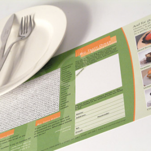 100gsm Uncoated Place Mats