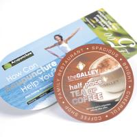 300gsm Foil Uncoated Flyers Creased or Shaped