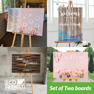 Eco Wedding and Event Boards