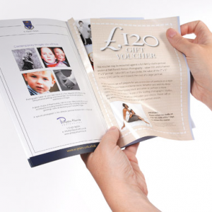 A6 Perforated Voucher Booklets