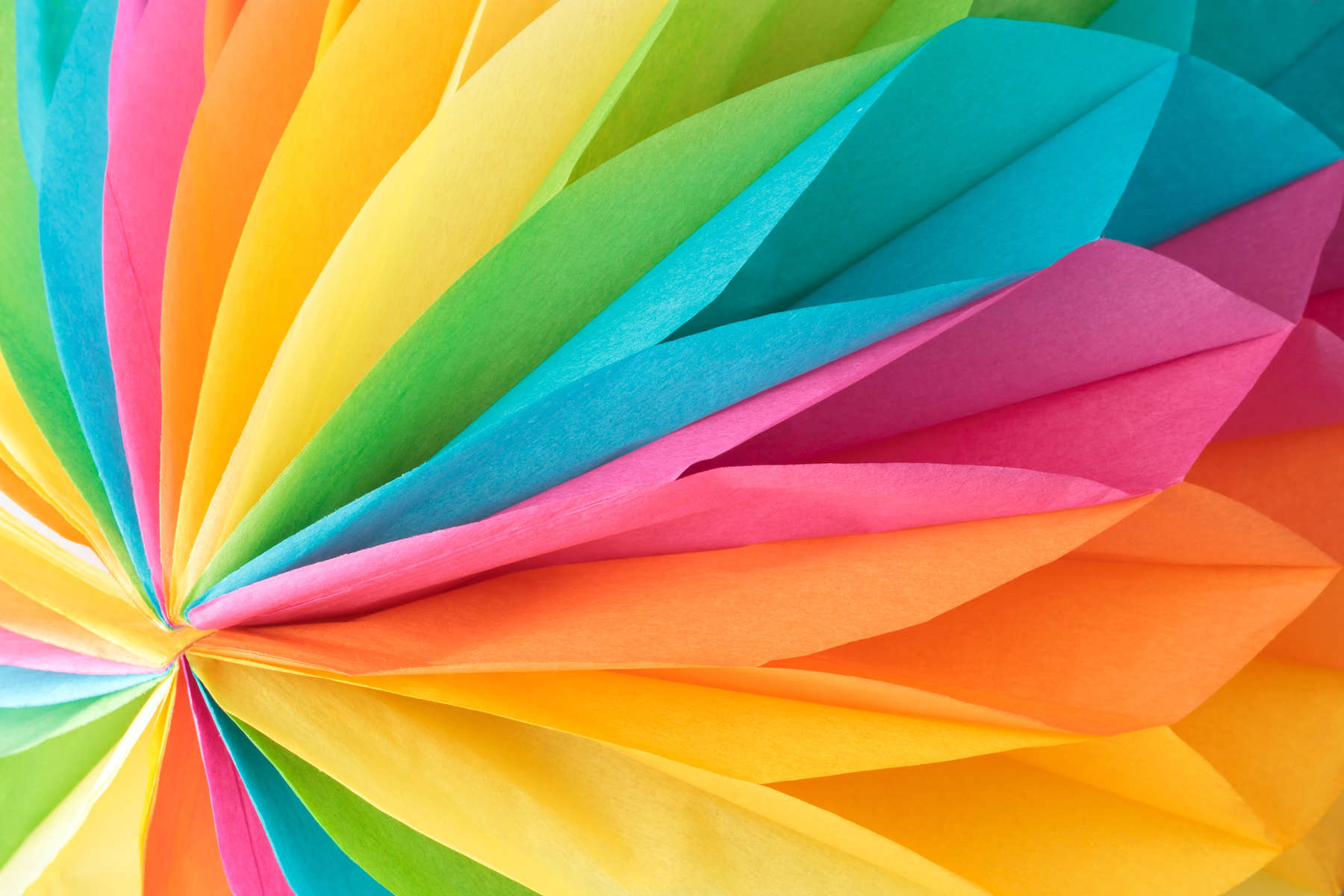 Colorful paper pattern