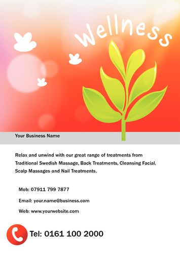 Beauty Salon A5 Flyers by Neil Watson