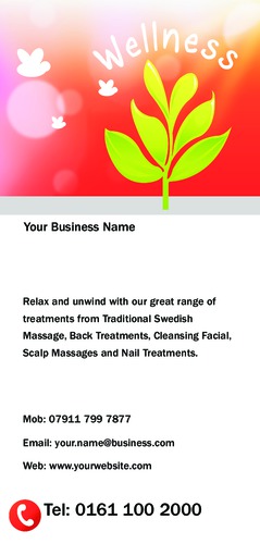 Beauty Salon 1/3rd A4 Flyers by Neil Watson