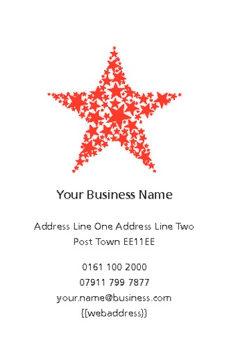 Event Organisers Business Card  by Aaron Staple