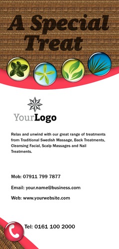 Beauty Salon 1/3rd A4 Flyers by Neil Watson