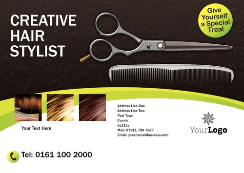 Beauty Salon A5 Flyers by Neil Watson