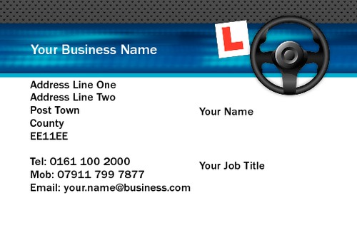 Driving Instructors Business Card  by Neil Watson