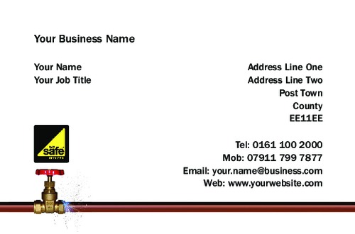 Plumbers Business Card  by Neil Watson