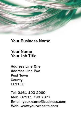 Electrician Business Card  by Neil Watson