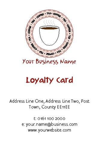 Restaurant Business Card  by Taylor Stevens-Wood