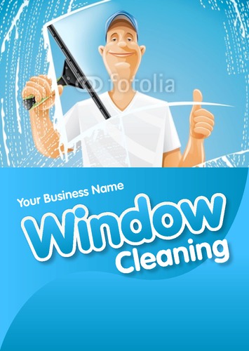 Window Cleaning A5 Flyers by Edward Augusto