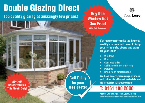 Window Fitters A4 Leaflets by Rebecca Doherty