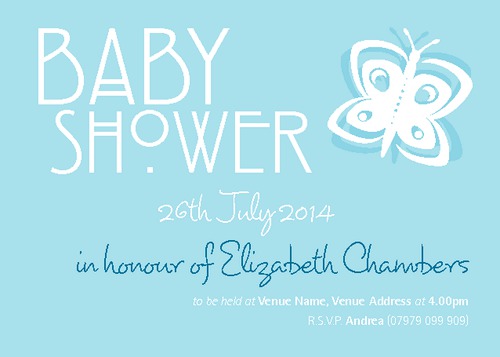 New Baby A7 Invites New Baby A7 Invites by Christopher Heath