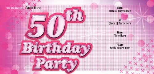 Birthday Party 1/3rd A4 Flyers by Neil Watson