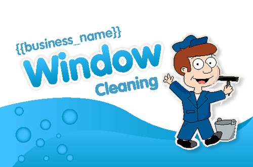 Window Cleaning Business Card  by Edward Augusto