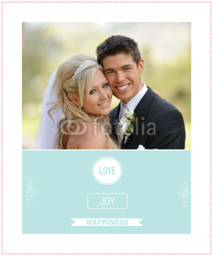  16x20" with premium frame Photo Canvas by TemplateCloud.com