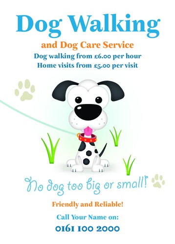 Pet Care A6 Flyers by Christopher Heath