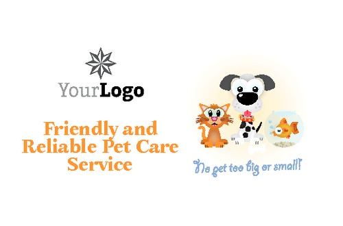 Pet Care Business Card  by Christopher Heath