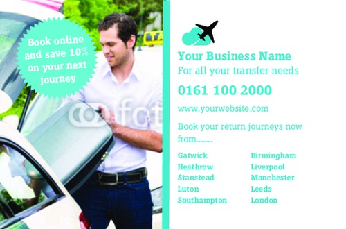 Taxi Business Card  by Marc Ivey