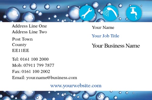 Cleaning Business Card  by Neil Watson