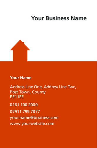Estate Agents Business Card  by Aaron Staple