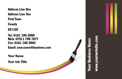 Painter Business Card  by Neil Watson