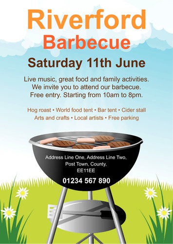 BBQ A3 Posters by Thomas Mascall