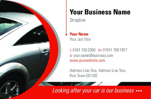Car Business Card  by Brightstar Creative Ltd