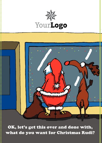 Shop Edit & Go: Regular (Folds to A6) Christmas Cards by TemplateCloud.com