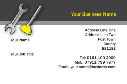 Home Maintenance Business Card  by Neil Watson